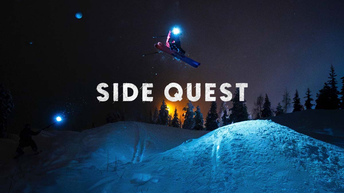 SIDE QUEST - Night skiing in Finland by Antti Ollila