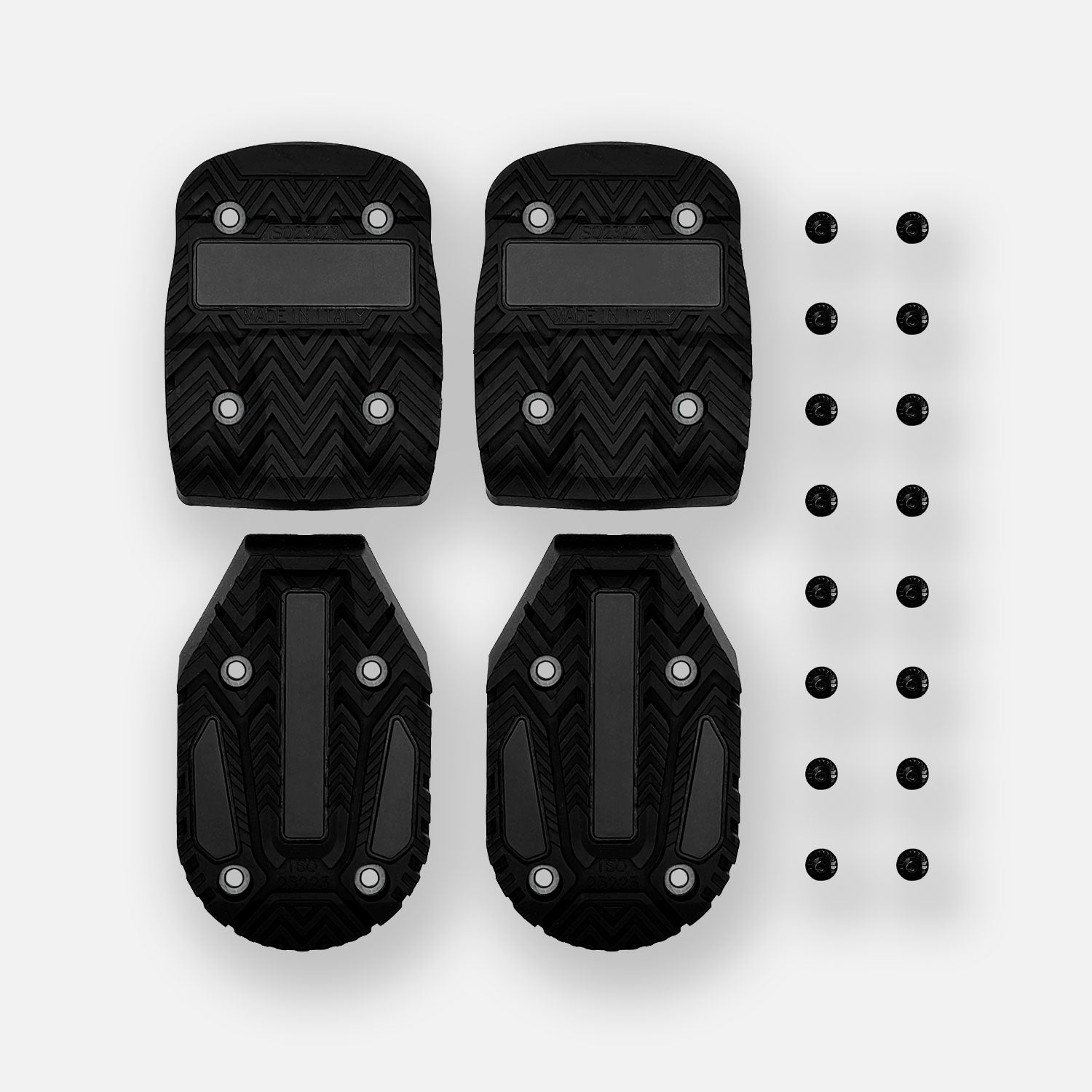 salomon evolution ski boot heels fs sole pads set ISO 23223 – phaenom